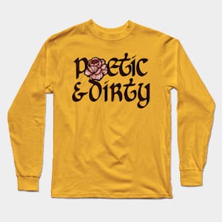 Poetic & Dirty Flower Bloom Long Sleeve T-Shirt